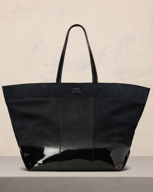 East West Maxi Ami Shopping Bag - 1 - Ami Paris