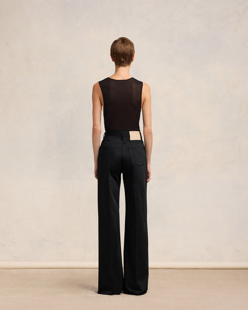 Flare Fit Trousers - 4 - Ami Paris