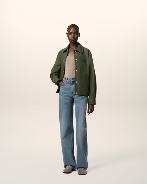 									Green Buttoned Jacket - 3								 - Ami Paris