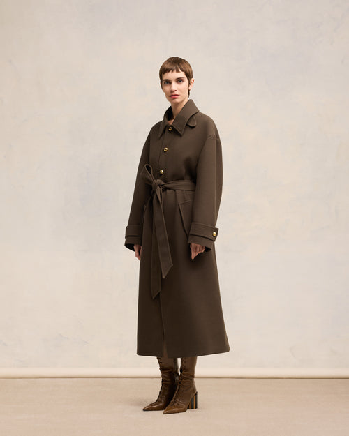 Belted Coat - 7 - Ami Paris