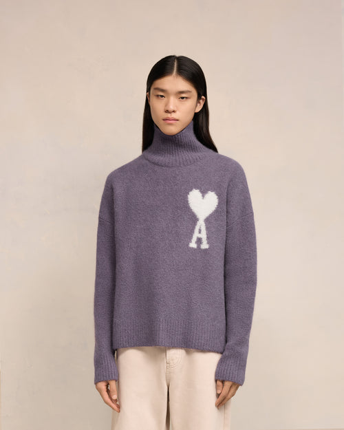 Off-White Ami de Coeur Funnel Neck Sweater - 3 - Ami Paris