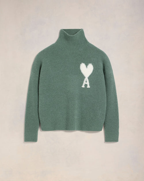 Off-White Ami de Coeur Funnel Neck Sweater - 4 - Ami Paris