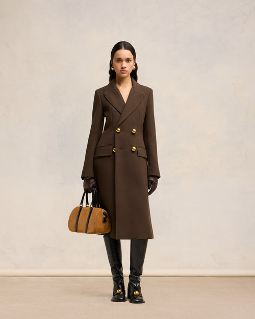 Fitted Coat - 1 - Ami Paris