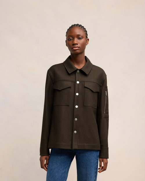 Buttoned Overshirt - 9 - Ami Paris