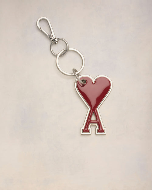 							Red Ami de Coeur Keyring - 3						 - Ami Paris