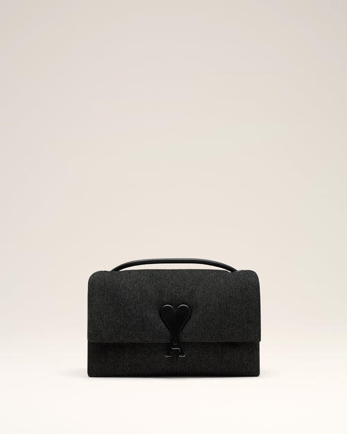 Black Denim Voulez-Vous Bag - 7 - Ami Paris