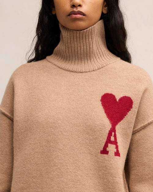 Red Ami de Coeur Sweater - 10 - Ami Paris