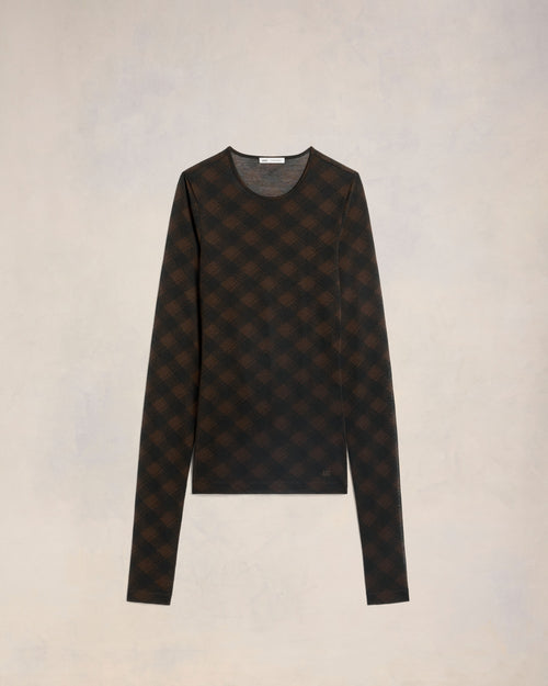 Long Sleeve Fluide Top - 4 - Ami Paris