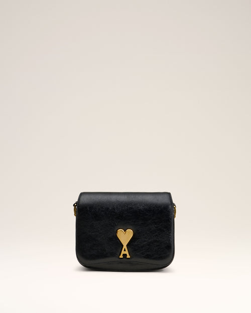 								Black Leather Paris Paris Bag - 3							 - Ami Paris