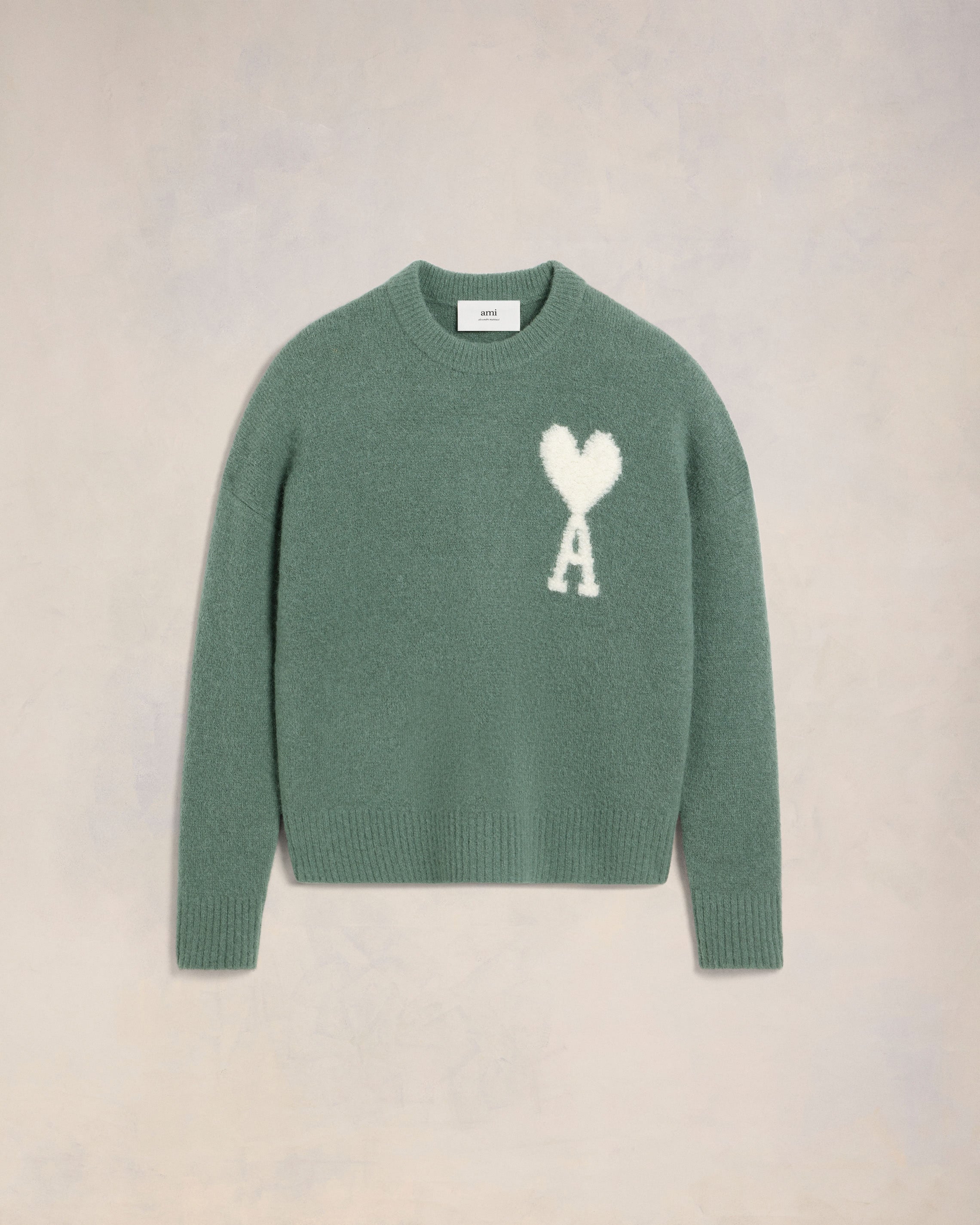 Off White Ami de Coeur Crew Neck Sweater