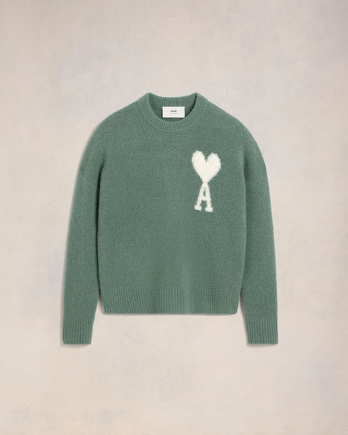 Off-White Ami de Coeur Crew Neck Sweater - 1 - Ami Paris