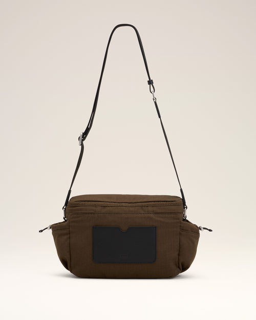 Green Canvas Ami de Coeur Messenger Bag - 10 - Ami Paris