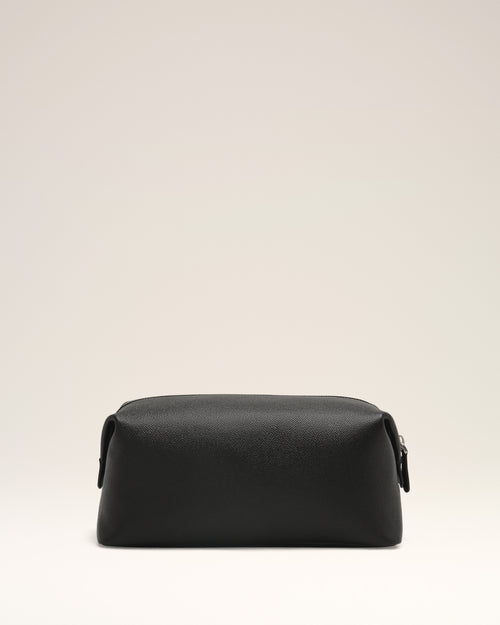 Black Leather Paris Paris Toiletry Pouch - 2 - Ami Paris