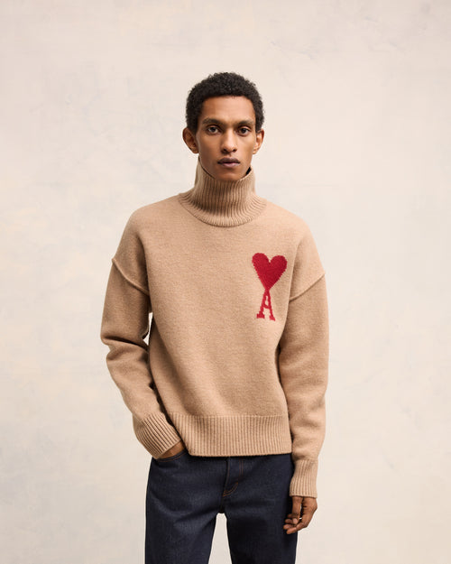 Red Ami de Coeur Sweater - 3 - Ami Paris