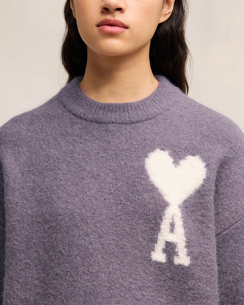 Off-White Ami de Coeur Crew Neck Sweater - 10 - Ami Paris