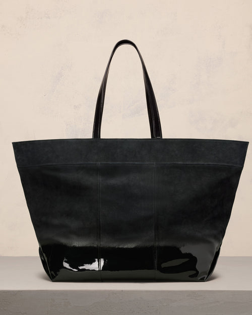 East West Maxi Ami Shopping Bag - 4 - Ami Paris