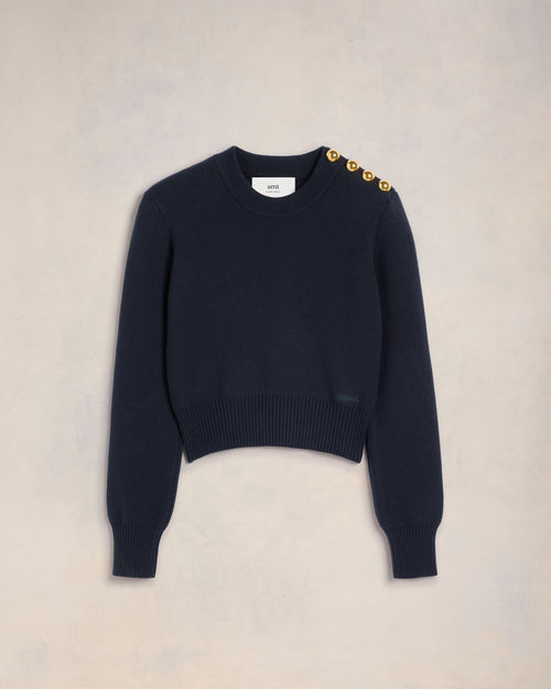 								Sailor Crew Neck Sweater - 3							 - Ami Paris