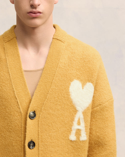 Cardigan Ami de Coeur Ecru - 4 - Ami Paris