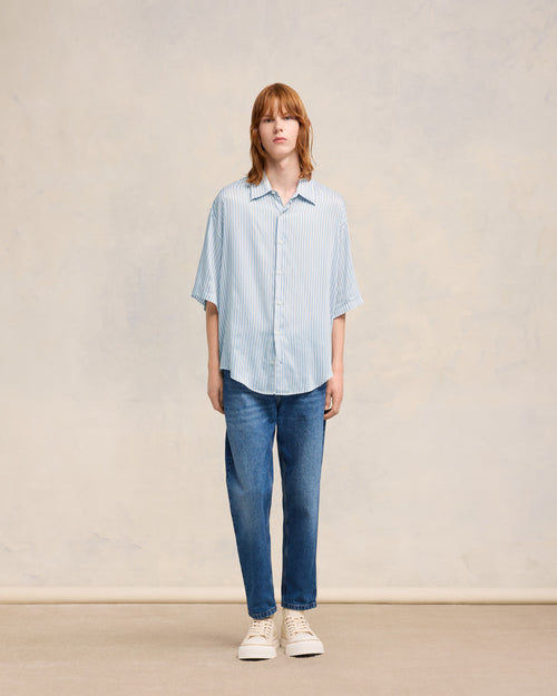 Boxy Fit Short Sleeve Shirt - 1 - Ami Paris