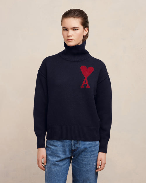 Pull Ami de Coeur Rouge - 9 - Ami Paris