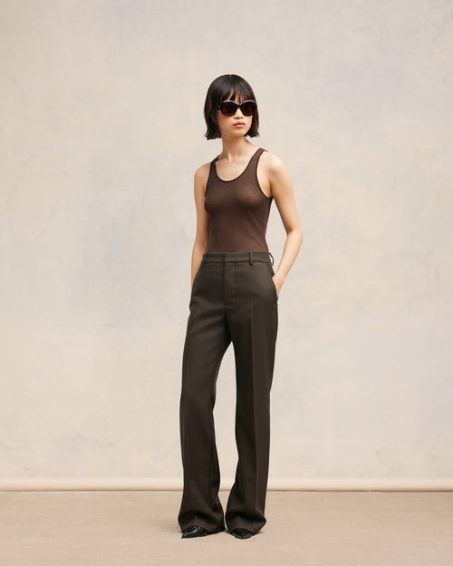 Flare Fit Trousers - 1 - Ami Paris