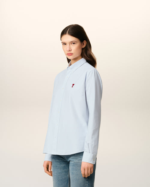 Boxy Fit Shirt - 12 - Ami Paris