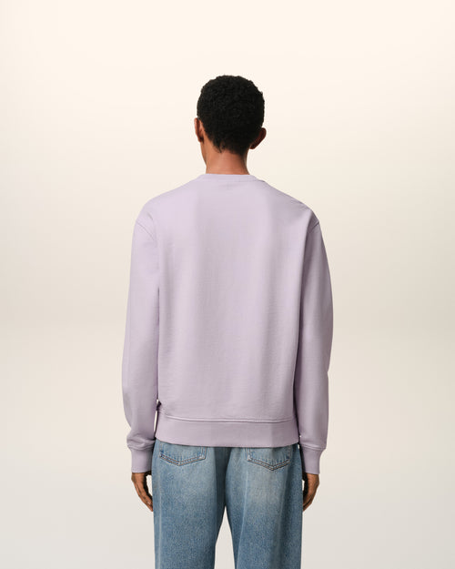 Sweatshirt Violet Ami de Coeur En Coton - 5 - Ami Paris