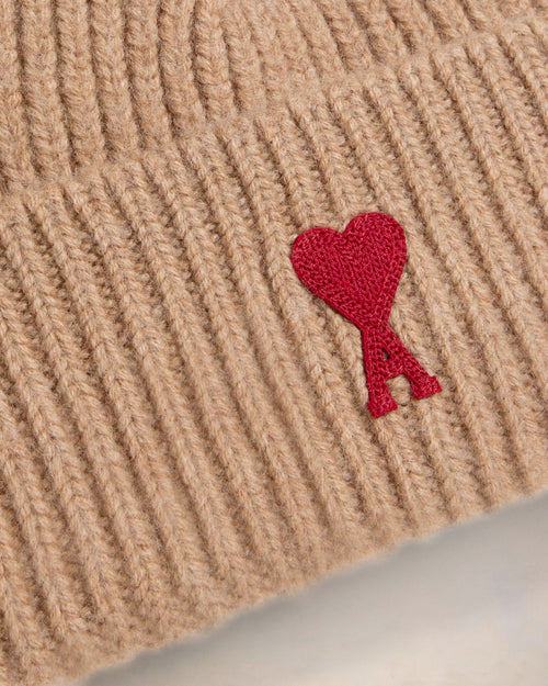 Red Ami de Coeur Beanie - 9 - Ami Paris