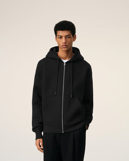 Zipped Ami de Coeur Hoodie - 3 - Ami Paris