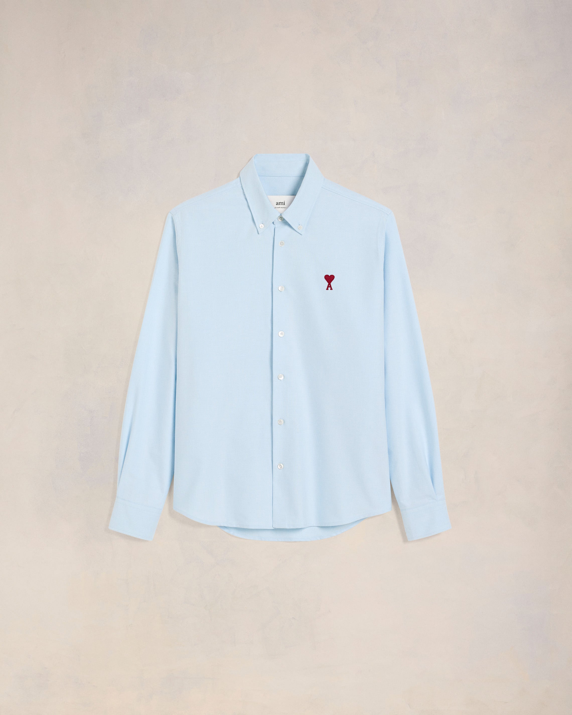 Blue Cotton Button-Down Ami de Coeur Shirt