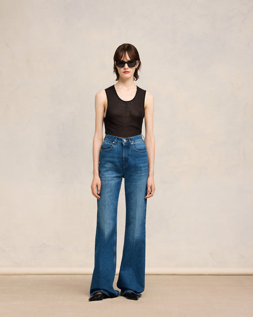 Flare Fit Jeans - 1 - Ami Paris