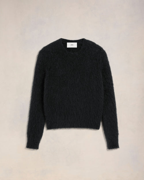 Alpaca Mohair Brushed Sweater - 2 - Ami Paris