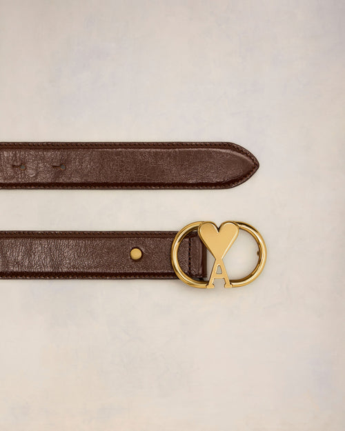 Ami de Coeur Oval Buckle Belt 30 Mm - 2 - Ami Paris