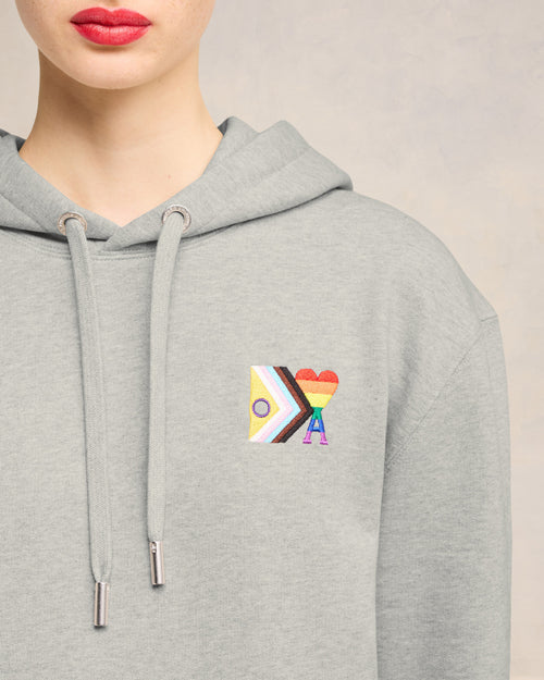 Rainbow Ami de Coeur Classic Fit Hoodie - 11 - Ami Paris