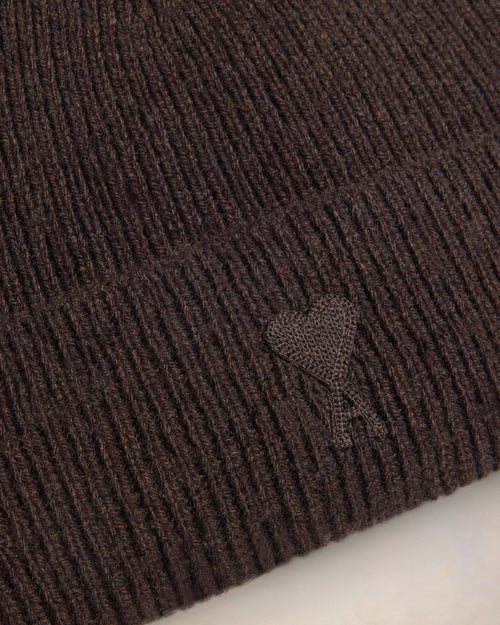 Cashmere Ami de Coeur Beanie - 9 - Ami Paris