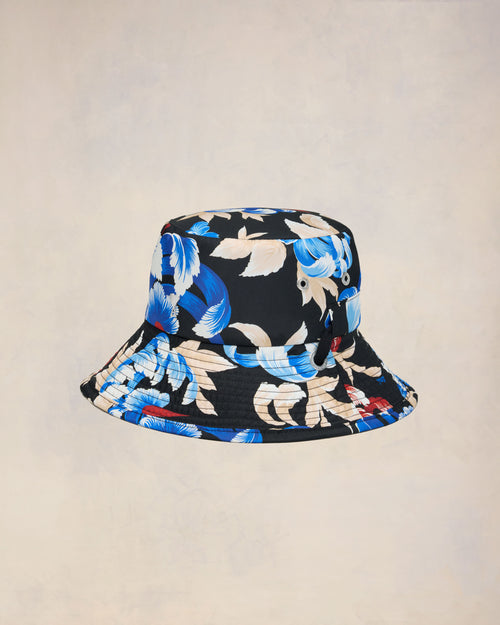 Printed Bucket Hat With String - 7 - Ami Paris