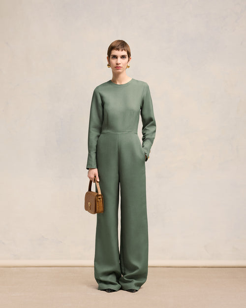 							Zipped Jumpsuit - 3						 - Ami Paris