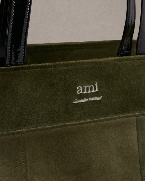 East West Maxi Ami Shopping Bag - 12 - Ami Paris