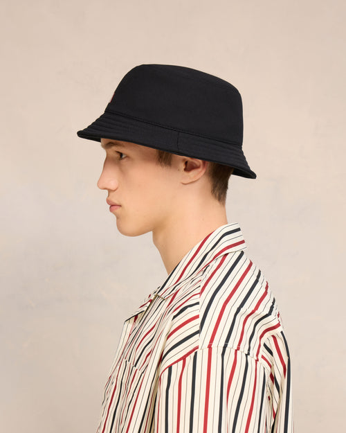 Ami Embroidered Bucket Hat - 5 - Ami Paris