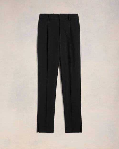 High Waisted Cigarette Trousers - 4 - Ami Paris