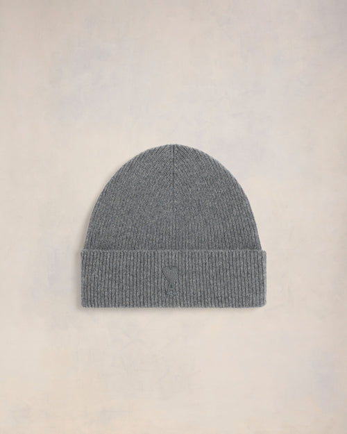 Cashmere Ami de Coeur Beanie - 1 - Ami Paris