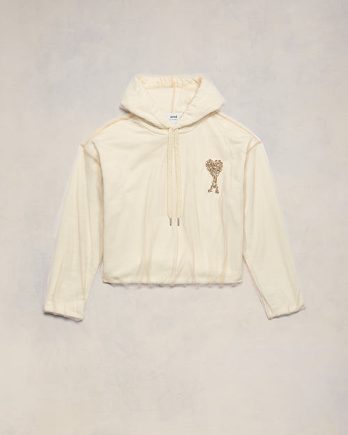 Ami de Coeur Embroidery Hoodie - 4 - Ami Paris