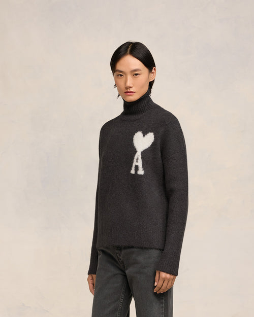 Off-White Ami de Coeur Funnel Neck Sweater - 11 - Ami Paris