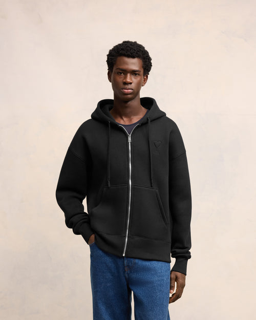 Zipped Ami de Coeur Hoodie - 3 - Ami Paris