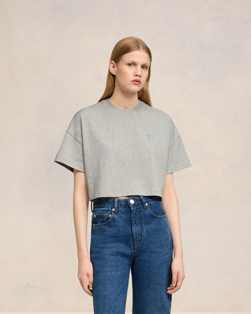 									T-shirt Crop Ami De Coeur - 3								 - Ami Paris