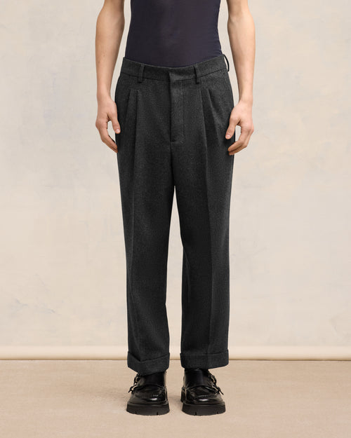 Carrot Fit Trousers - 3 - Ami Paris