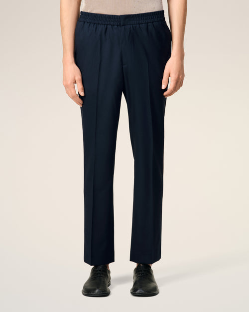 Elasticated Waist Trousers - 3 - Ami Paris