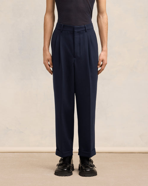 Carrot Fit Trousers - 3 - Ami Paris