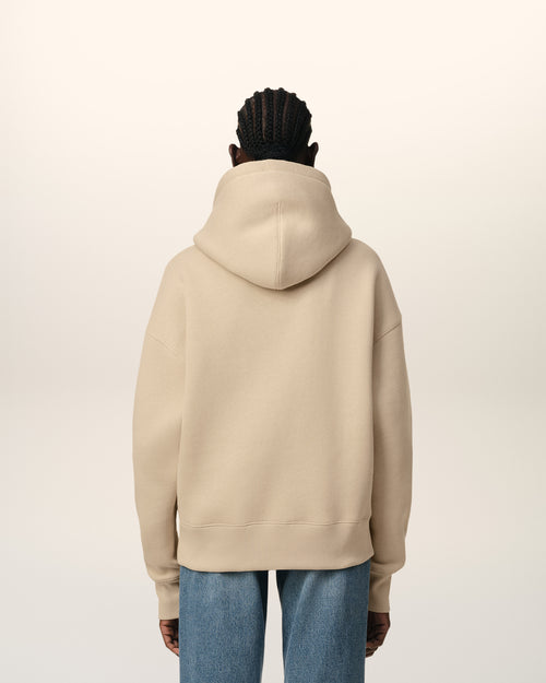 Hoodie Beige Ami de Coeur En Coton - 11 - Ami Paris