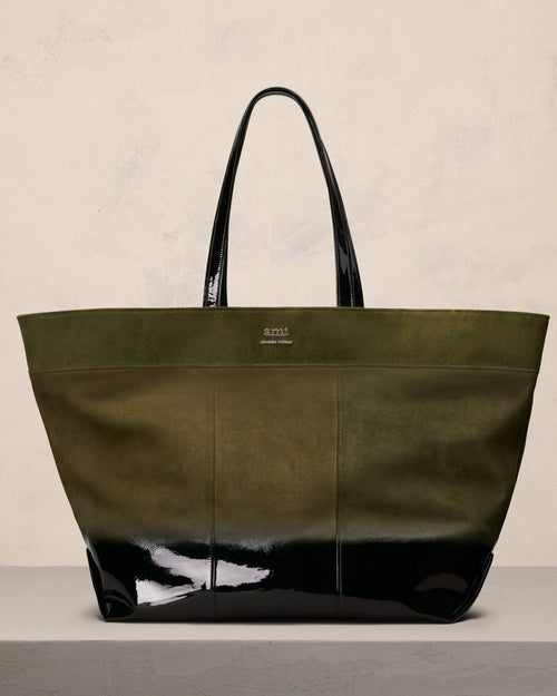 East West Maxi Ami Shopping Bag - 1 - Ami Paris